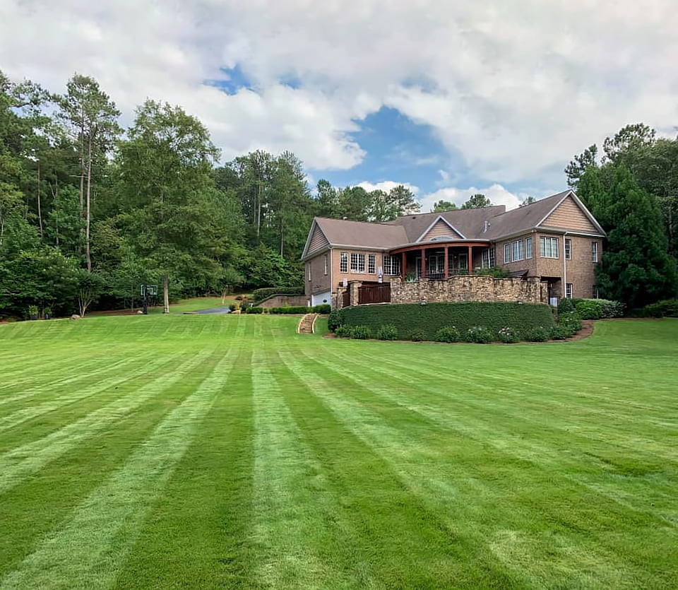 Beautiful landscaping by Cutting Edge